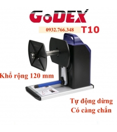 Máy cuộn tem nhãn tự động Godex T10/T20 Đài Loan